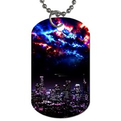 Science-fiction-sci-fi-forward Dog Tag (two Sides) by Sudhe