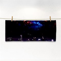 Science-fiction-sci-fi-forward Hand Towel by Sudhe