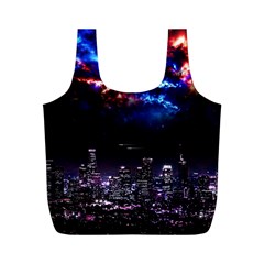 Science-fiction-sci-fi-forward Full Print Recycle Bag (m) by Sudhe