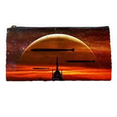 Science-fiction-digital-illustration Pencil Case by Sudhe