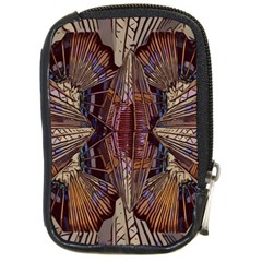 Abstract-design-backdrop-pattern Compact Camera Leather Case by Sudhe