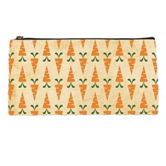 Pattern-carrot-pattern-carrot-print Pencil Case by Sudhe