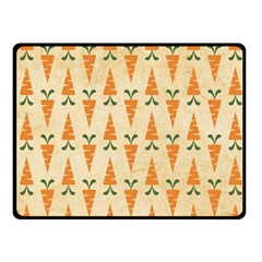 Pattern-carrot-pattern-carrot-print Fleece Blanket (small) by Sudhe