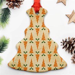 Pattern-carrot-pattern-carrot-print Ornament (christmas Tree)  by Sudhe