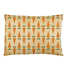 Pattern-carrot-pattern-carrot-print Pillow Case (two Sides) by Sudhe