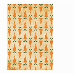 Pattern-carrot-pattern-carrot-print Small Garden Flag (two Sides) by Sudhe