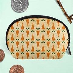 Pattern-carrot-pattern-carrot-print Accessory Pouch (large) by Sudhe