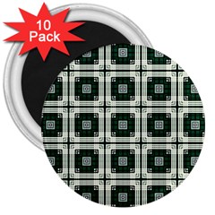 Pattern-design-texture-fashion 3  Magnets (10 Pack)  by Sudhe