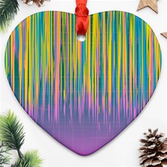 Background-colorful-texture-bright Ornament (heart)