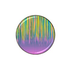 Background-colorful-texture-bright Hat Clip Ball Marker