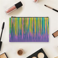 Background-colorful-texture-bright Cosmetic Bag (medium) by Sudhe