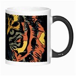 Tiger-predator-abstract-feline Morph Mugs Right