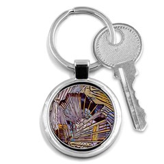 Abstract-drawing-design-modern Key Chain (round) by Sudhe