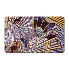 Abstract-drawing-design-modern Magnet (rectangular) by Sudhe