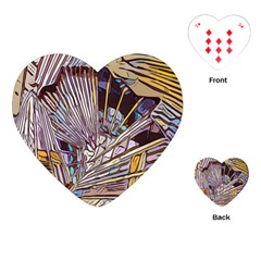 Abstract-drawing-design-modern Playing Cards Single Design (heart)