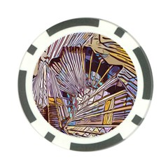 Abstract-drawing-design-modern Poker Chip Card Guard (10 Pack) by Sudhe