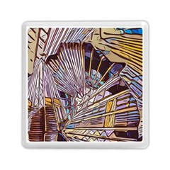 Abstract-drawing-design-modern Memory Card Reader (square) by Sudhe