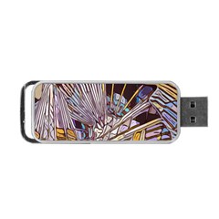 Abstract-drawing-design-modern Portable Usb Flash (one Side) by Sudhe