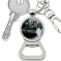 Sea-island-castle-landscape Bottle Opener Key Chain by Sudhe