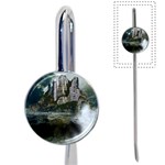 Sea-island-castle-landscape Book Mark Front