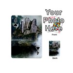 Sea-island-castle-landscape Playing Cards 54 Designs (Mini) Front - Spade4