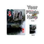 Sea-island-castle-landscape Playing Cards 54 Designs (Mini) Front - HeartQ