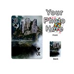 Sea-island-castle-landscape Playing Cards 54 Designs (Mini) Front - Spade10