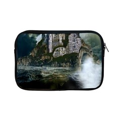 Sea-island-castle-landscape Apple Ipad Mini Zipper Cases by Sudhe