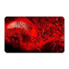 Planet-hell-hell-mystical-fantasy Magnet (rectangular) by Sudhe