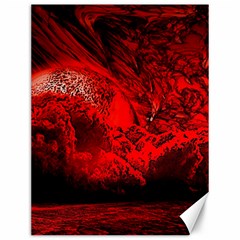 Planet-hell-hell-mystical-fantasy Canvas 12  X 16  by Sudhe