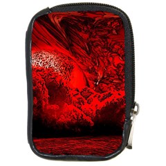 Planet-hell-hell-mystical-fantasy Compact Camera Leather Case by Sudhe