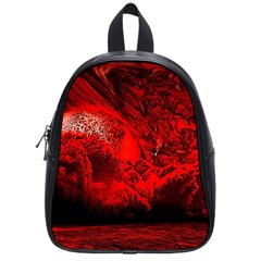 Planet-hell-hell-mystical-fantasy School Bag (small) by Sudhe