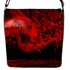 Planet-hell-hell-mystical-fantasy Flap Closure Messenger Bag (s) by Sudhe