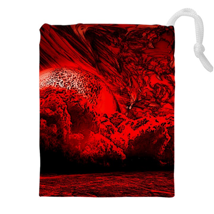 Planet-hell-hell-mystical-fantasy Drawstring Pouch (5XL)