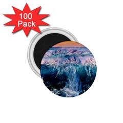 Sea-waves-ocean-water-beach-surf 1.75  Magnets (100 pack) 