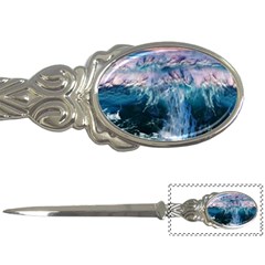 Sea-waves-ocean-water-beach-surf Letter Opener