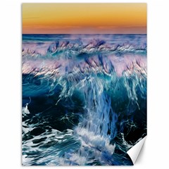 Sea-waves-ocean-water-beach-surf Canvas 12  x 16 