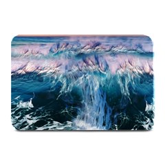 Sea-waves-ocean-water-beach-surf Plate Mats