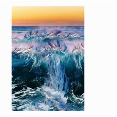 Sea-waves-ocean-water-beach-surf Small Garden Flag (Two Sides)