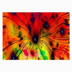 Color-background-structure-lines Large Glasses Cloth by Sudhe