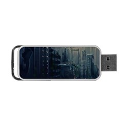 Apocalypse-post-apocalyptic Portable Usb Flash (one Side) by Sudhe