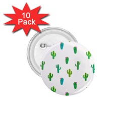 Funny Cacti With Muzzles 1 75  Buttons (10 Pack) by SychEva