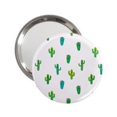 Funny Cacti With Muzzles 2 25  Handbag Mirrors by SychEva