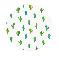 Funny Cacti With Muzzles Mini Round Pill Box by SychEva