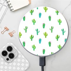 Funny Cacti With Muzzles Wireless Charger