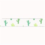 Green Cacti With Sun Small Bar Mats 24 x4  Bar Mat