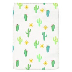 Green Cacti With Sun Removable Flap Cover (s) by SychEva