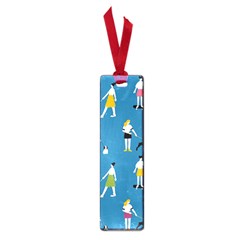 Girls Walk With Their Dogs Small Book Marks by SychEva