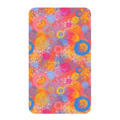 Multicolored Splashes And Watercolor Circles On A Dark Background Memory Card Reader (rectangular) by SychEva