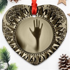 Mirror-mirror-of-souls-magic-mirror Heart Ornament (two Sides)